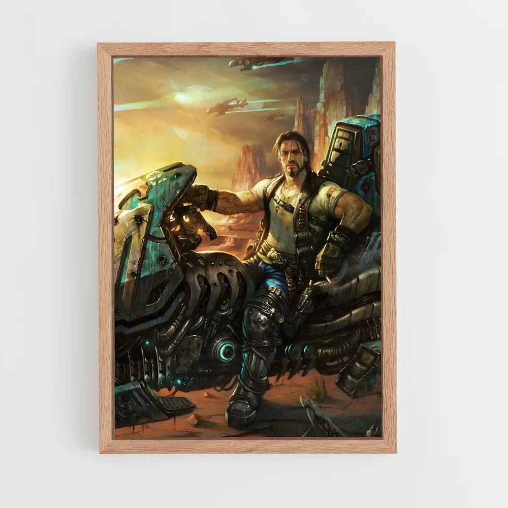 Poster Riders of the Mech – affiche Starcraft (vue 4)